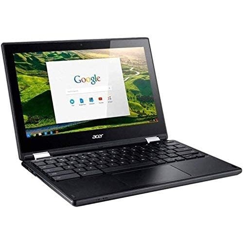 Acer R11 Convertible 2-in-1 Chromebook, 11.6in HD Touchscreen, Intel Quad-Core N3150 1.6Ghz, 4GB Memory, 32GB SSD, Bluetooth, Webcam, Chrome OS (Renewed) Chrome OS Beige