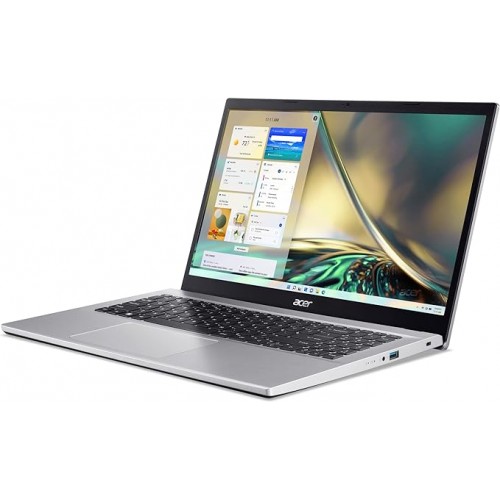 Acer Aspire 3 A315 Notebook with 11th Gen Intel Core i7-1165G7 Quad Core Upto 4.70GHz/16GB DDR4 RAM/512GB SSD Storage/Intel Iris XE Graphics/15.6" FHD ComfyView Display/Win 11/WiFi-6/Pure Silver