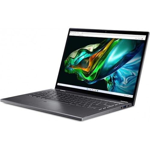 Acer Aspire 5 Spin 14 Convertible Laptop 13th Gen Intel Core i7-1355U 10 Cores Upto 5.0GHz/16GB LPDDR5 /1TB SSD/Intel Iris XE/14"IPS Touch/Win 11/Steel Grey + Inbuilt Acer Stylus Pen