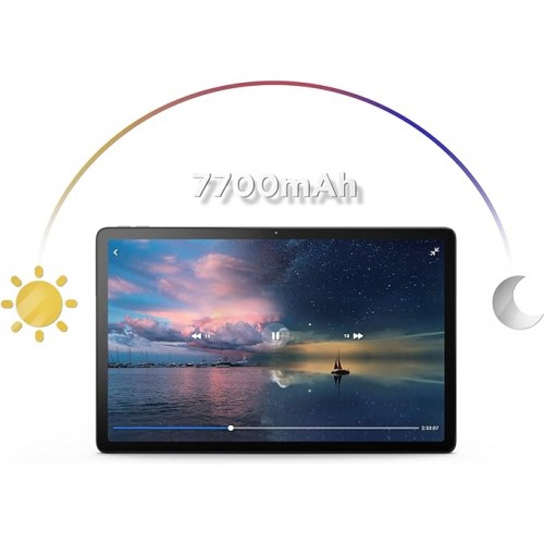 Lenovo Tab P11 TB-350FU with 11.5" 2K (2000x1200) 120Hz Gorilla® glass display, 4GB RAM, 128GB SSD, 12MP Rear Camera with Flash, Android 12L, Grey with Precision Pen 2 and Keyboard- [ZABF0321AE]