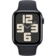 New Apple Watch SE (2nd Gen, 2023) [GPS + Cellular 40mm] Smartwatch with Midnight Aluminum Case with Midnight Sport Band M/L. Fitness & Sleep Tracker, Crash Detection, Heart Rate Monitor