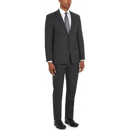 Calvin Klein mens Calvin Klein Men's Slim Fit Performance Wool Suit - Stylish & Comfortable Formal Suit for Men Business Suit Pants Set