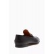 Leather slip-on shoe