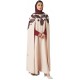 Bousni Women Front Open Drape Style Abaya