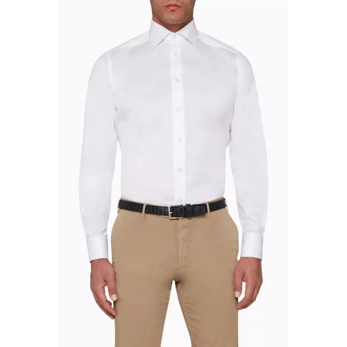 Contemporary-Fit Cotton Shirt