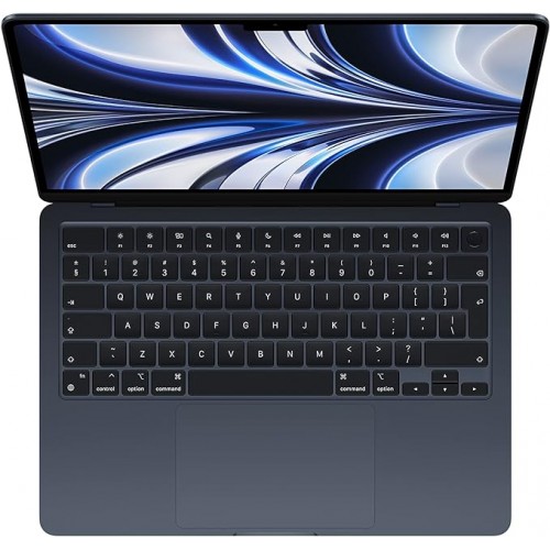 Apple 2022 MacBook Air laptop with M2 chip: 13.6-inch Liquid Retina display, 8GB RAM, 512GB SSD storage, 1080p FaceTime HD camera. Works with iPhone and iPad; Midnight; English