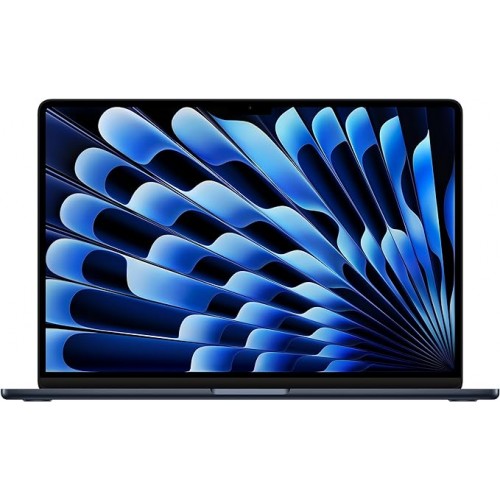 Apple 2023 MacBook Air laptop with M2 chip: 15.3-inch Liquid Retina display, 8GB GB RAM, 256GB;GB SSD storage, Touch ID. Works with iPhone/iPad; Midnight; Arabic/English