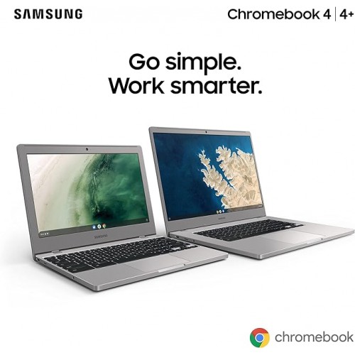 Samsung Chromebook 4-11.6" Inch Laptop 32GB (Intel Celeron N4000, 4GB RAM, 32 GB eMMC, Chrome OS), (UK Version)