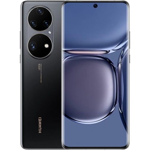 HUAWEI P50 Pro Smart Phone, 120 Hz Refresh rate, 300 Hz Touch sampling rate,200x SuperZoom range, 6.6”Display,5nm chipset,NFC, 66W wired and 50W wireless super charge,8+256 GB,Golden Black