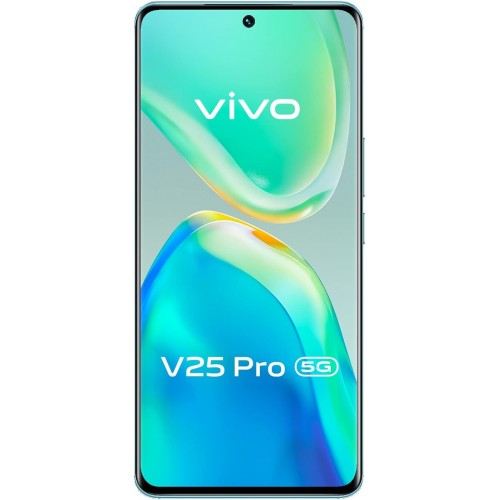 vivo V25 Pro 5G (Surfing Blue, 12GB RAM, 256GB) 64MP Rear Camera | 4830 mAh Battery | 66W Charging | 120Hz 3D Curved OLED Display | Powerful MediaTek 1300 Processor | 12 Months Warranty
