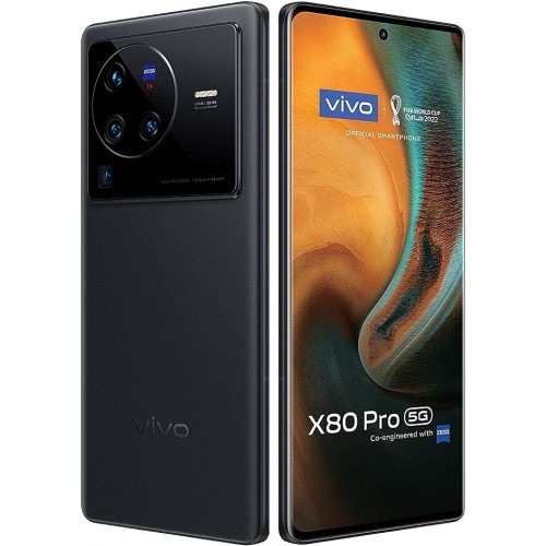 Vivo X80 Pro Dual Sim Cosmic Black 12Gb Ram 256Gb 5G