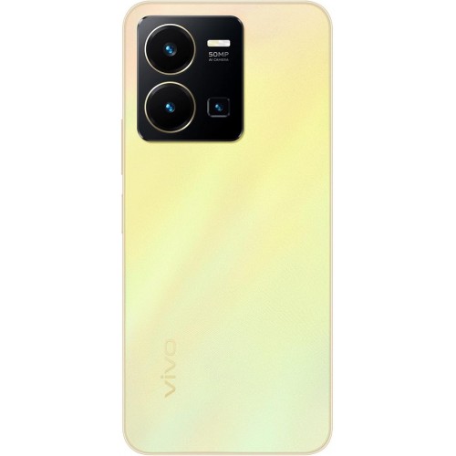 vivo Y35 Dual Sim (Dawn Gold, 8GB RAM, 128GB) 50MP Rear Camera | 5000 mAh Battery | 44W Charging | Snapdragon 680 Processor