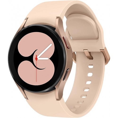 SAMSUNG Galaxy Watch4 40mm Bluetooth Smartwatch, Pink Gold, SM-R860NZDAKSA